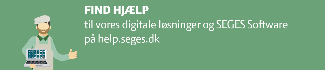 Find hjælp til SEGES Software på help.seges.dk